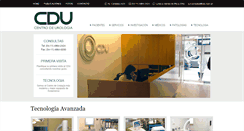 Desktop Screenshot of cdu.com.ar
