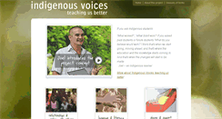 Desktop Screenshot of indigenousvoices.cdu.edu.au